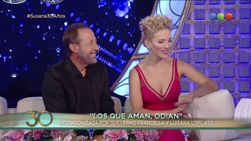 Guillermo francella, luisana lopilato susana giménez 2017