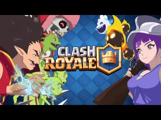 Аниме clash royale