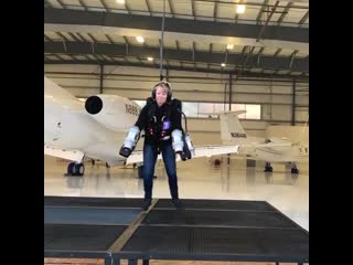 Fly girl gravity industries #robotmoda