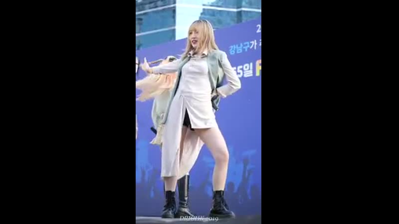 위시걸스(wish girls) 수안 'yours is mine' 직캠fancam [191116 강남 fun&pan 축하공연]