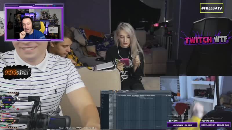Открываем 100 киндер сюрпризов с дочкой #freebat9 (just chatting)