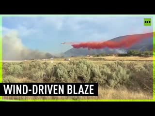 Wildfires rage in washington state