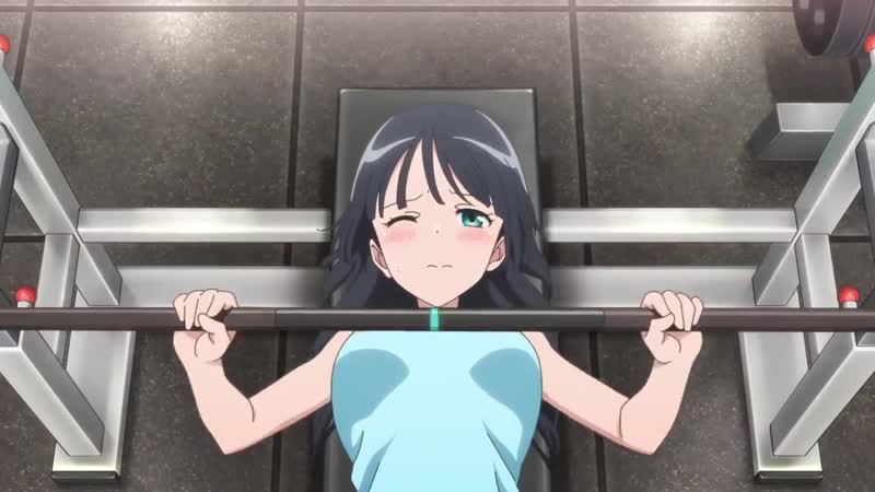 "насколько тяжёлые гантели ты сможешь поднять?"