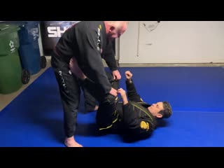 Ricardo cavalcanti spider guard sweep with leg lock