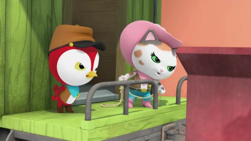 Шериф келли и дикий запад 1 сезон 2 серия ограбление! / дэн и дасти ссорятся