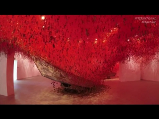 Venice biennale 2015 chiharu shiota japan pavilion