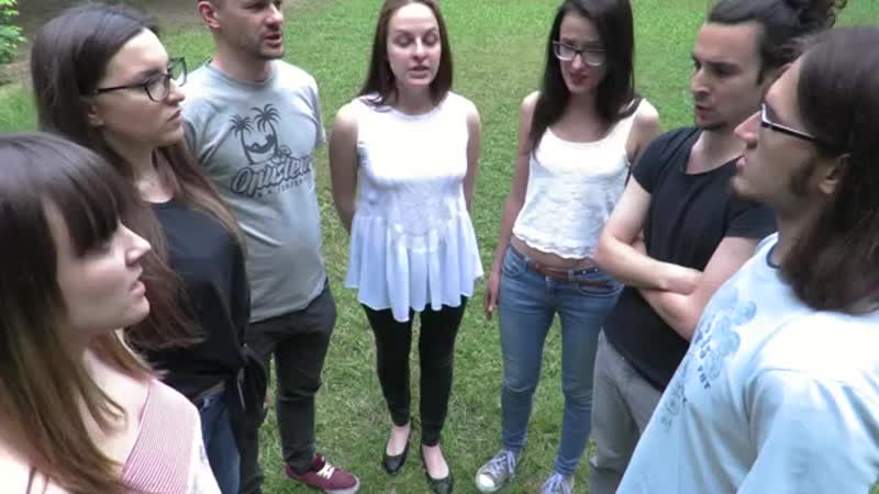 Хорватские студенты спели знаменитого русского "коня"