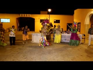 México, campeche carnaval 2017 presentación reyes adulto mayor