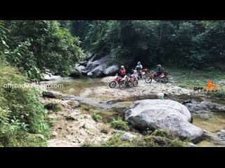 Road to a local homestay off the main road in northern vietnam let's ride and have fun! ⛔️