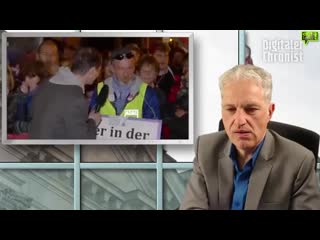 Digitaler chronist alternative ein schönes beispiel wie propaganda funktioniert demonstranten vor afd veranstaltung