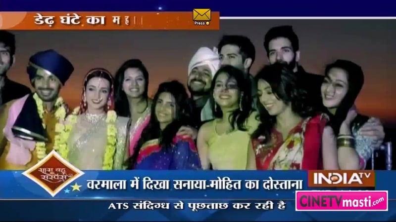Sarojini 26th january 2016 sanaya aur mohit ki shaadi ki andekhi tasbir cinetvmasti com