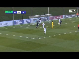 Borja mayoral brilliant solo goal for real madrid