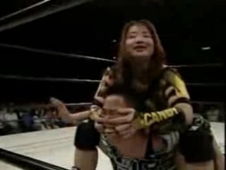 1 candy okutsu vs saburo (4/7/1996)