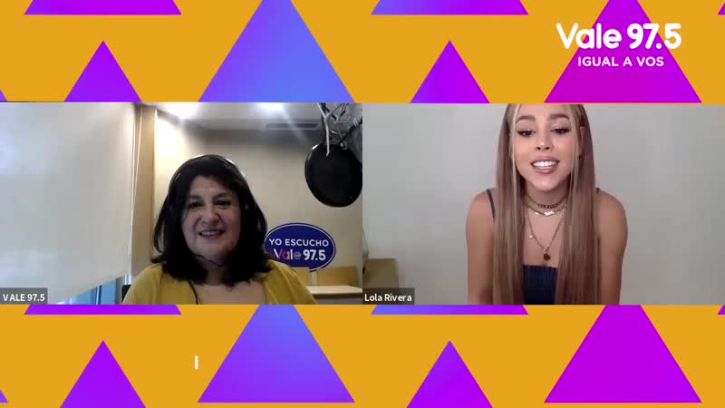Danna paola en #vale975 entrevista 8/6/2020