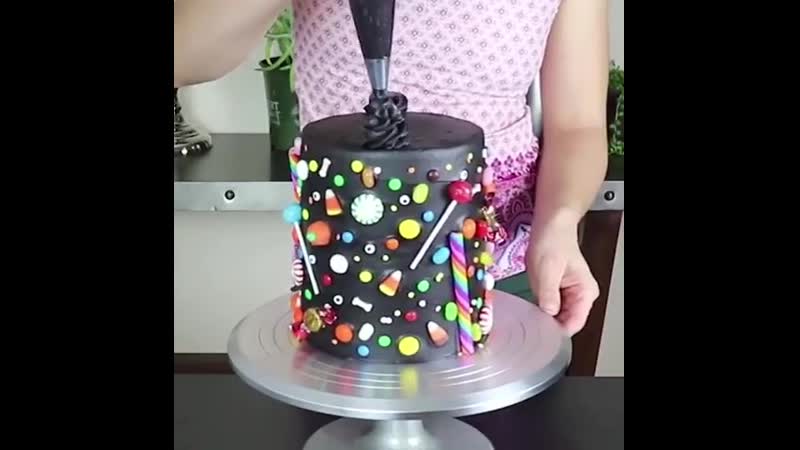 Украшаем тортик