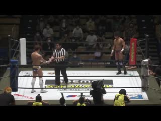 Tetsuya endo (c) vs yuki ueno ko d openweight championship (ddt summer vacation 2020)