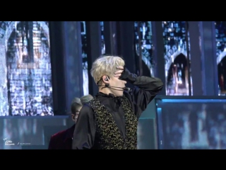 `fancam` 161202 bangtan boy meets evil + porn sweat & tears @ 2016 mnet asian music awards