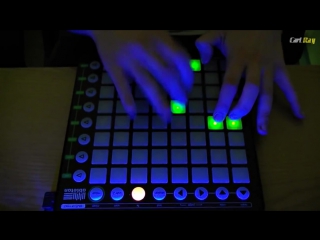 Novation launchpad "chasing summers" live routine