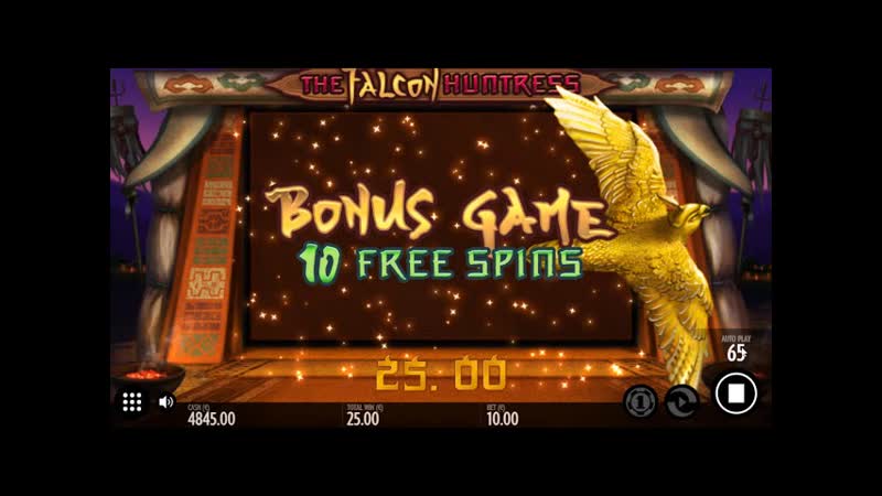 Игровой автомат the falcon huntress (thunderkick)