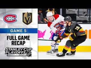 Recap mtl @ vgk jun 22, 2021