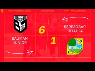 Bauman junior березовая штанга 8 тур