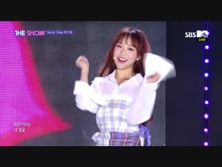 April mr chu (orig apink) @ the show 181023