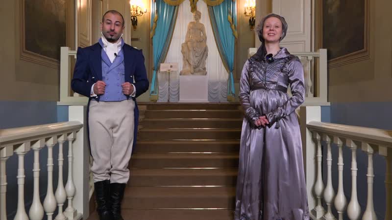 Иzoomительный новый год в старинной русской усадьбе