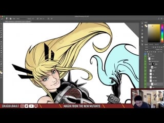 Magik from the new mutants by kyle guilbault