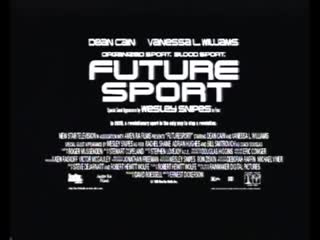 Спорт будущего / futuresport (1998) vhs трейлер