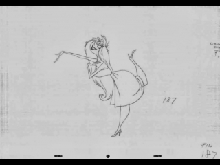 Milt kahl pretty mim sword in the stone pencil test