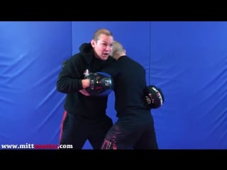 Padwork striking drills for mma