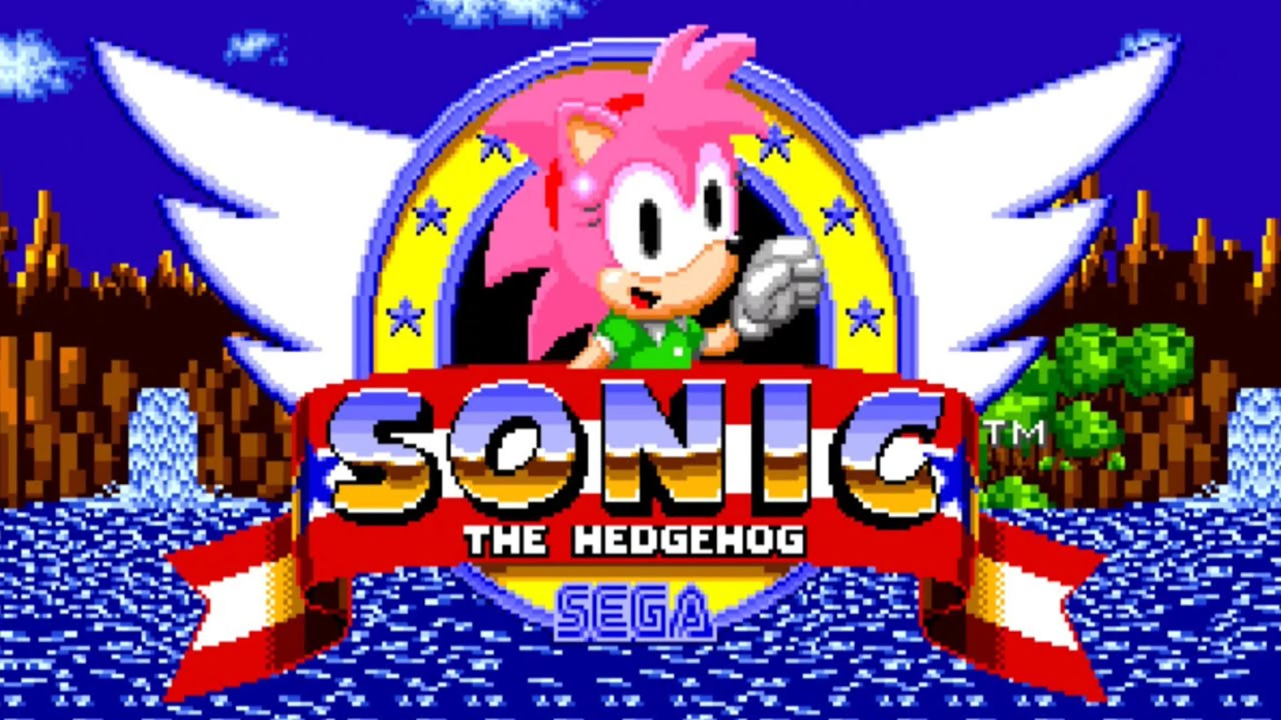 Amy rose in sonic 1 ✪ sonic hacks | gameplay watch online
