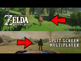 Splitscreen multiplayer for zelda botw is here!