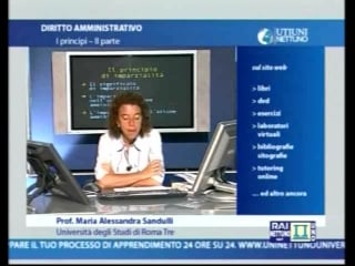 Uninettuno diritto amministrativo lez 06 i principi â ii parte