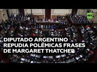 Diputado veterano de guerra de las malvinas repudia polémicas frases de milei sobre thatcher