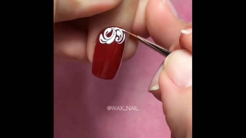 Видео урок дизайна ногтей!