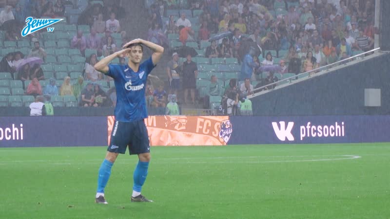 Скрытая камера «зенит тв» «сочи», жест азмуна и встреча дзюбы