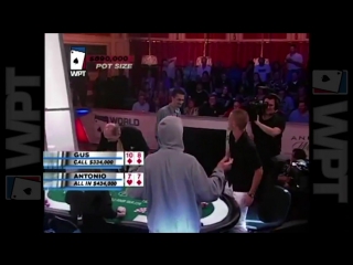 Gus hansen insane call wpt