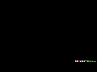 Brokenteens tiny asshole vs huge black cock strip2 xxx mp4