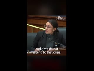 Aoc grilling the gop