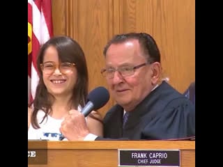 A family of syrian refugees leave a lasting impression on the judge, as they declare their love of america