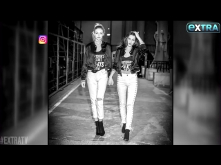 "extra" behind the scenes with gigi hadid & the victoria's secret angels