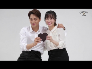 [video] 160201 kai @ web drama choco bank poster shooting bts
