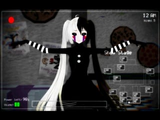 [mmd x fnaf] puppet