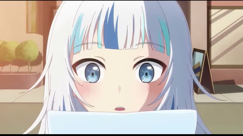 История гавр гура / gawr gura shark d animation (4k 60fps)