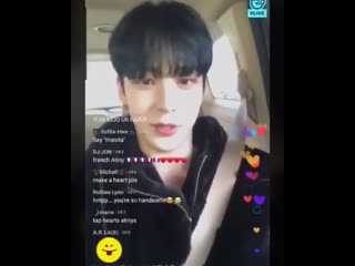 Yunho from ateez mentioned kim jongkook in recent vlive