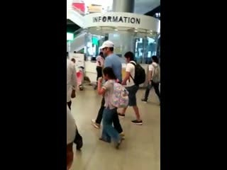 Super star maheshbabu with family spotted at hyderabad rgia back to india after vacation @urstrulymahesh @anilravipudi n