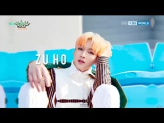 180223 sf9 comeback 'mammia mia' stage on kbs music bank preview