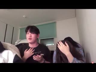 Sanha brother doing bbubbu aegyo and his friends reaction