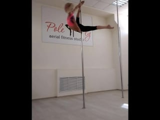 Погребняк анжелика, "pole fly"・・・ even small combos can be inspiring and expressive 💖